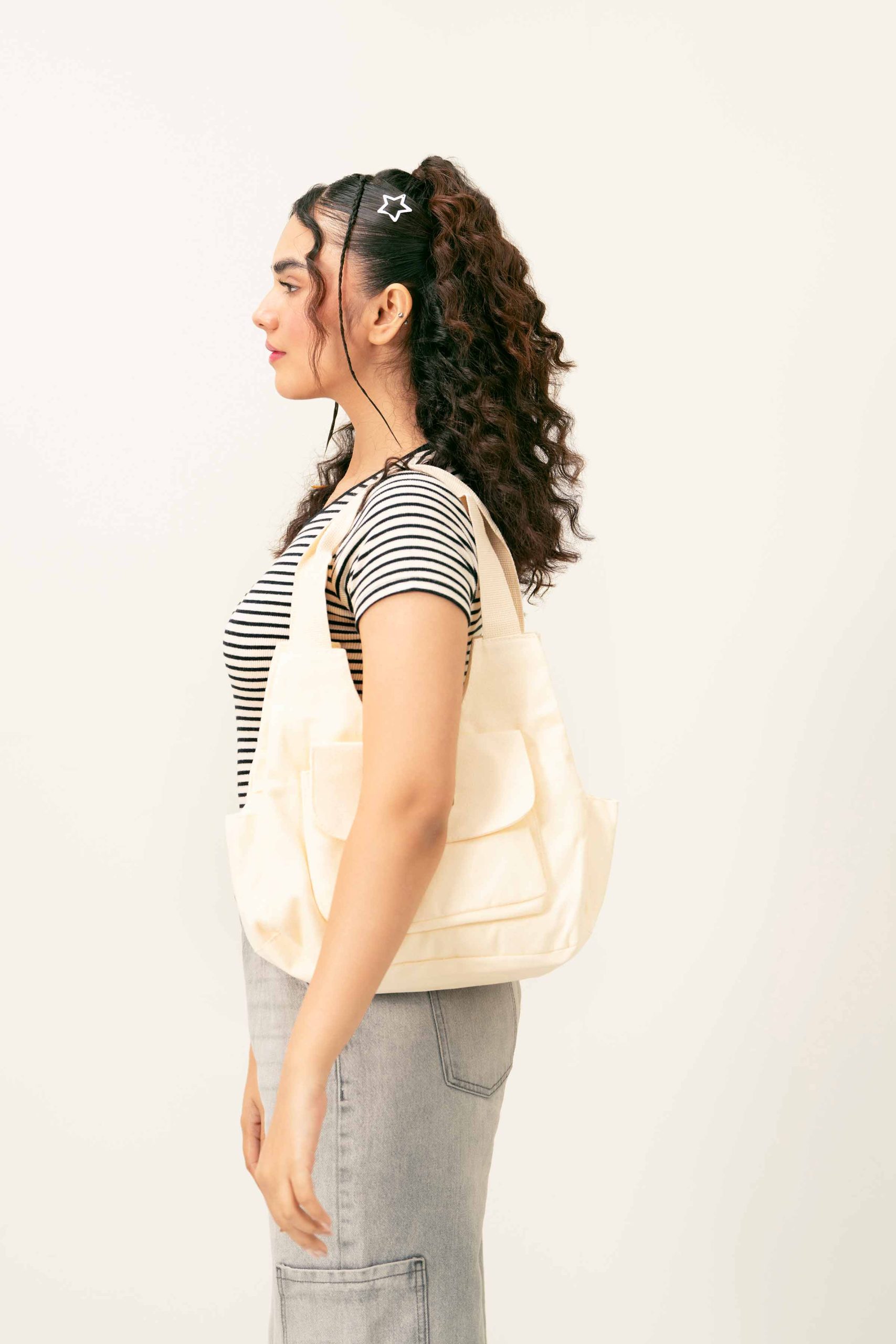 Off White Tote Bag-441062107 - Image 4