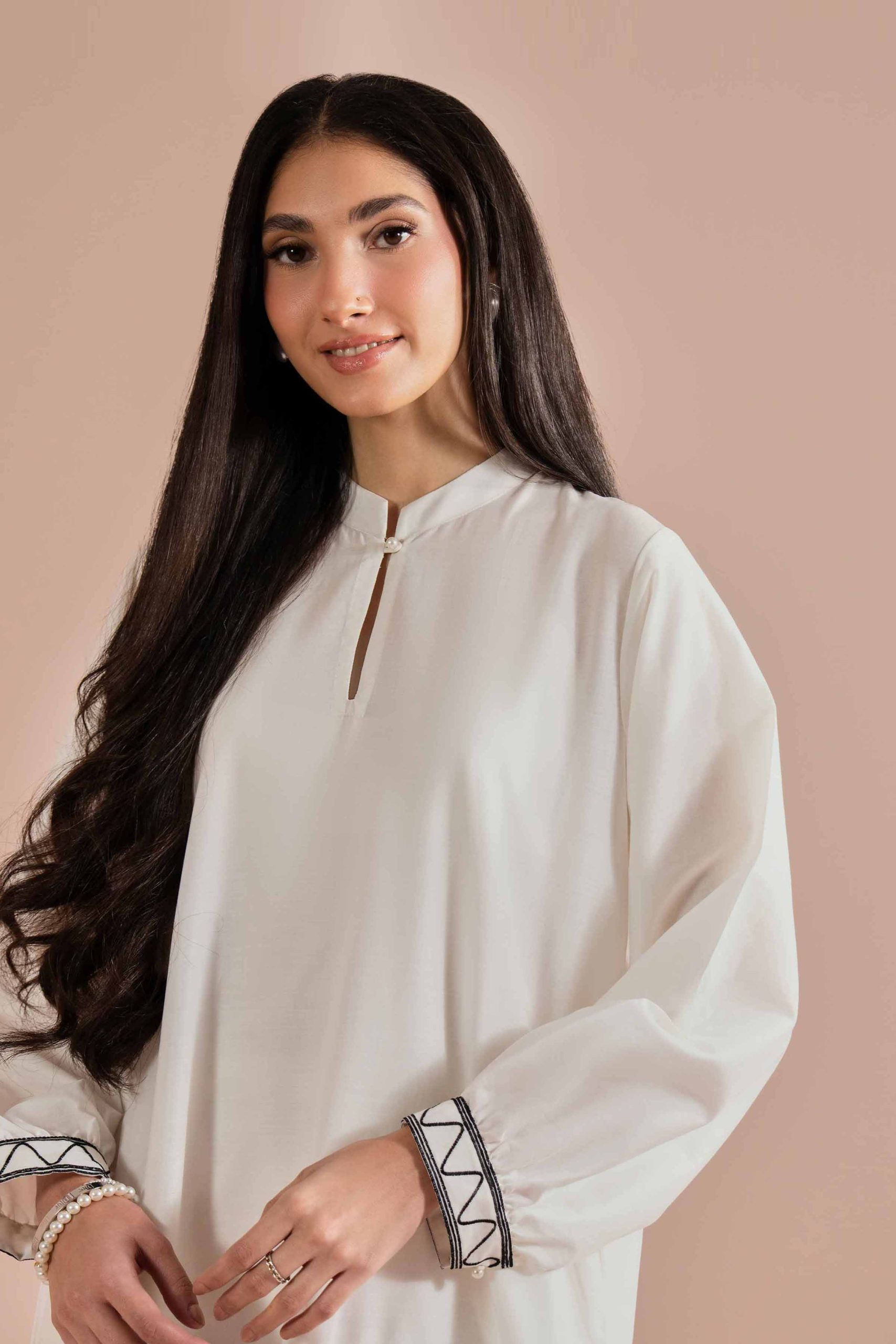Embroidered Dress - FE26-35 - Image 5