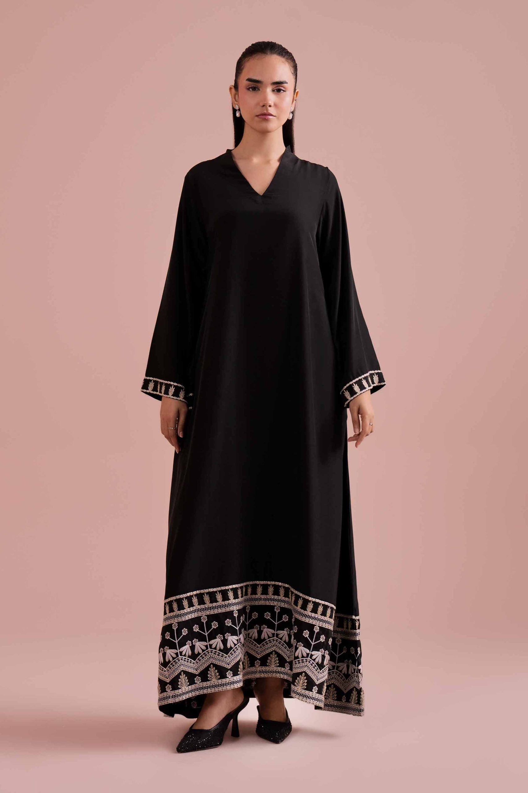 Embroidered Dress - FE26-38 - Image 5