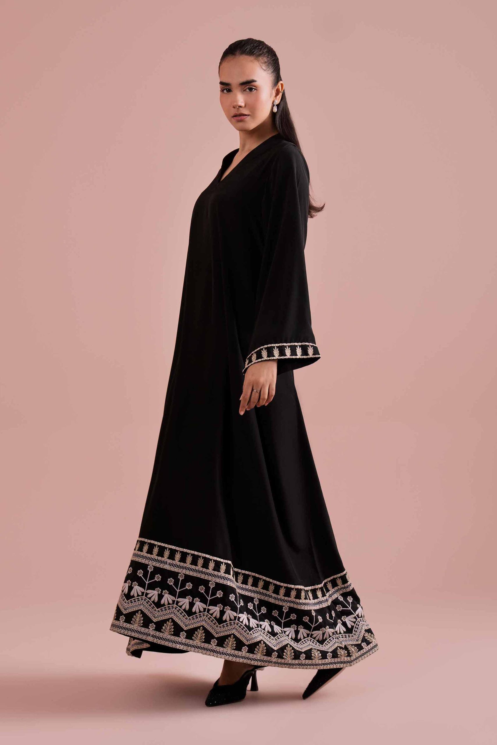 Embroidered Dress - FE26-38 - Image 3