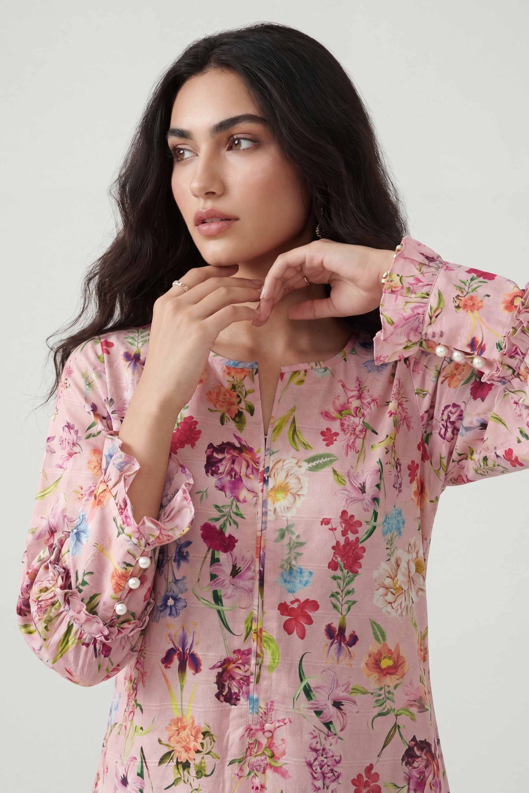 Printed Dress - FE26-46 - Image 5