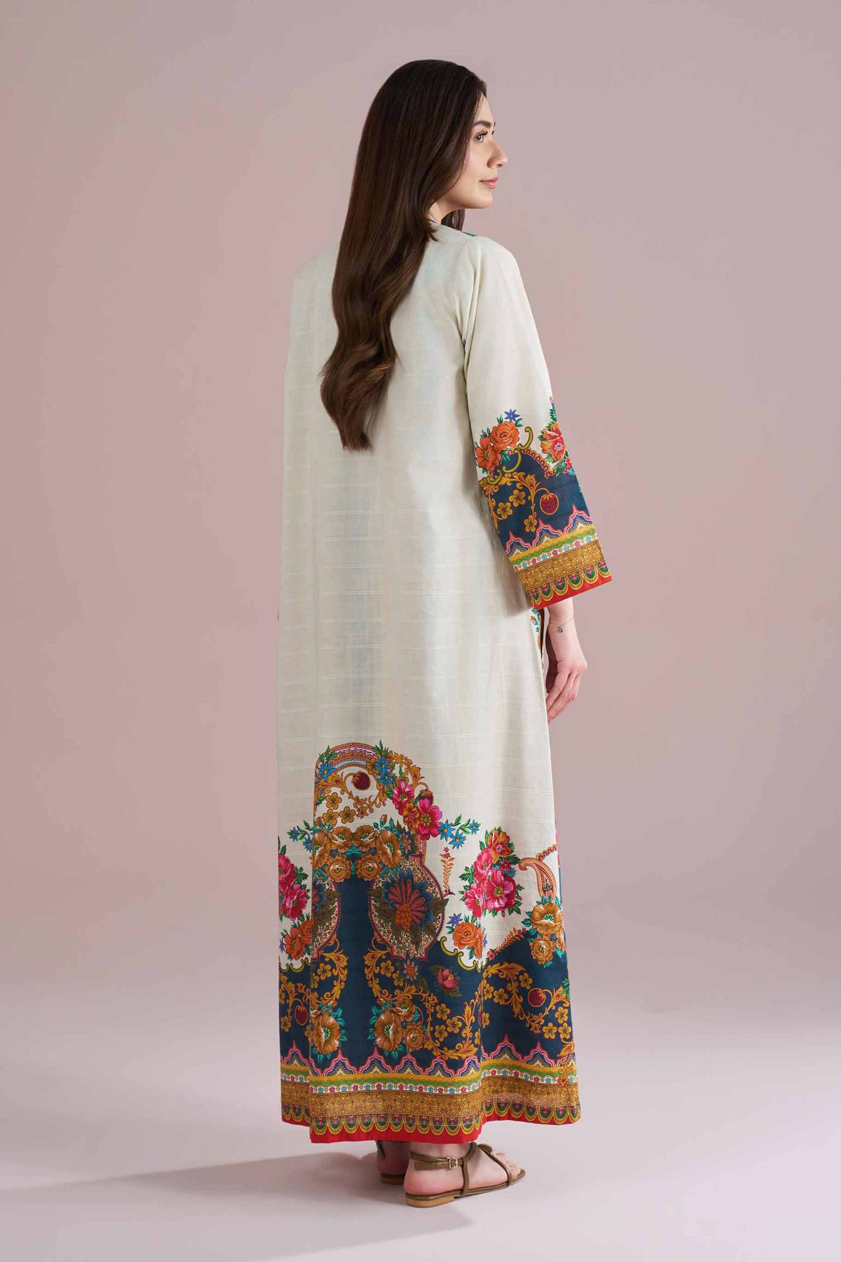 2 Piece - Printed Dress - FE26-47 - Image 3