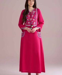 Embroidered Dress - FE26-62