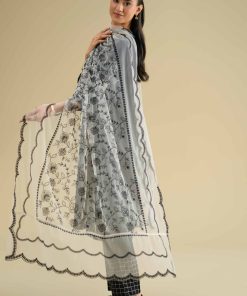 Embroidered Dupatta - KFE26-123