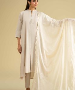 Embroidered Dupatta - KFE26-125