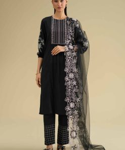 Embroidered Dupatta - KFE26-234