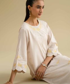 2 Piece - Embroidered Suit - KFE26-50