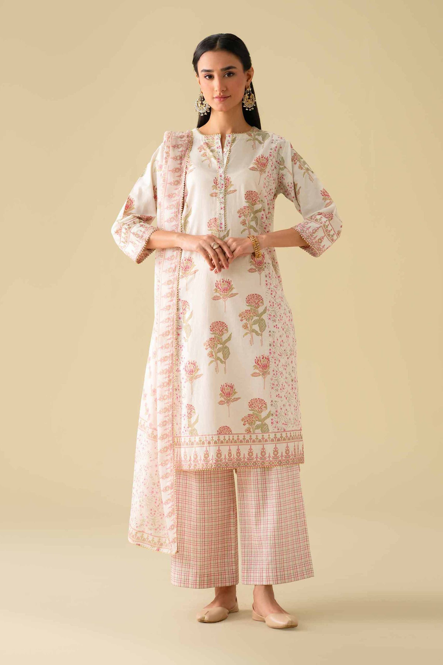 3 Piece - Printed Suit - KFE26-78 - Image 5