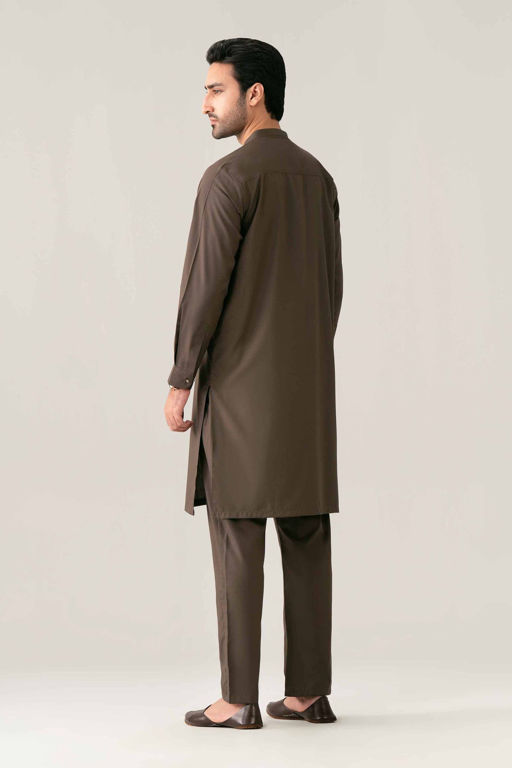 2 Piece - Embroidered Suit - NQ26-014 - Image 3
