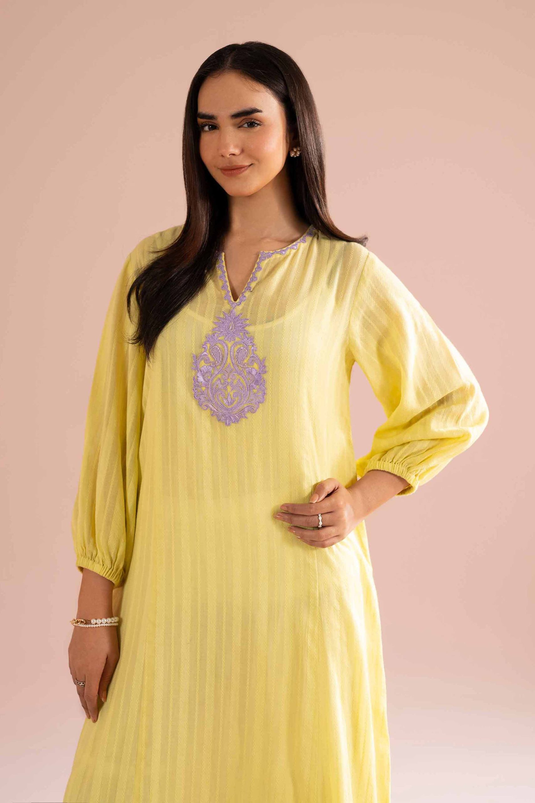 Embroidered Dress - PE26-10 - Image 2