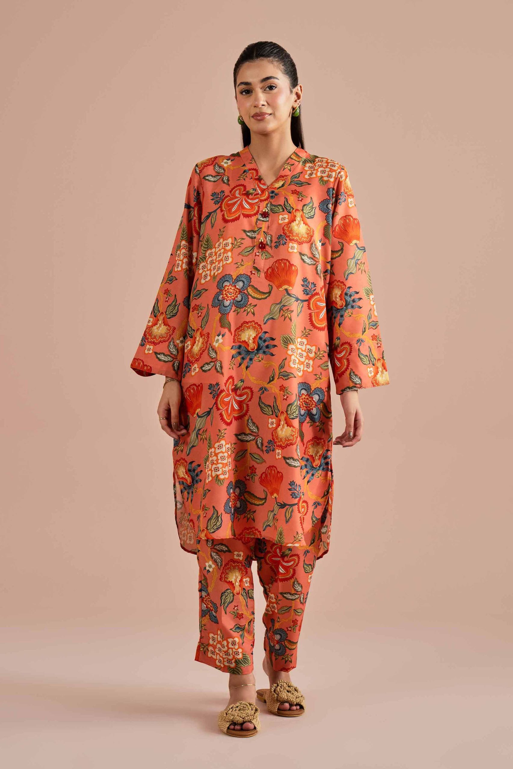 2 Piece - Printed Suit - PE26-11 - Image 5