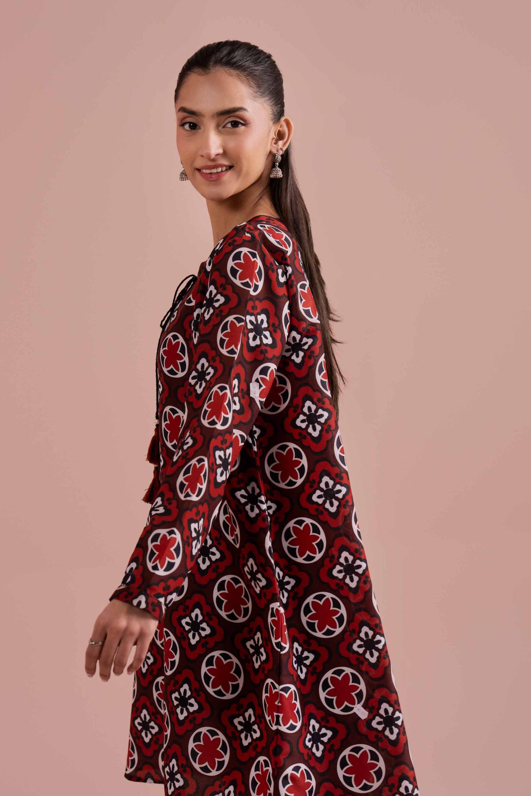 2 Piece - Printed Suit - PE26-12 - Image 5