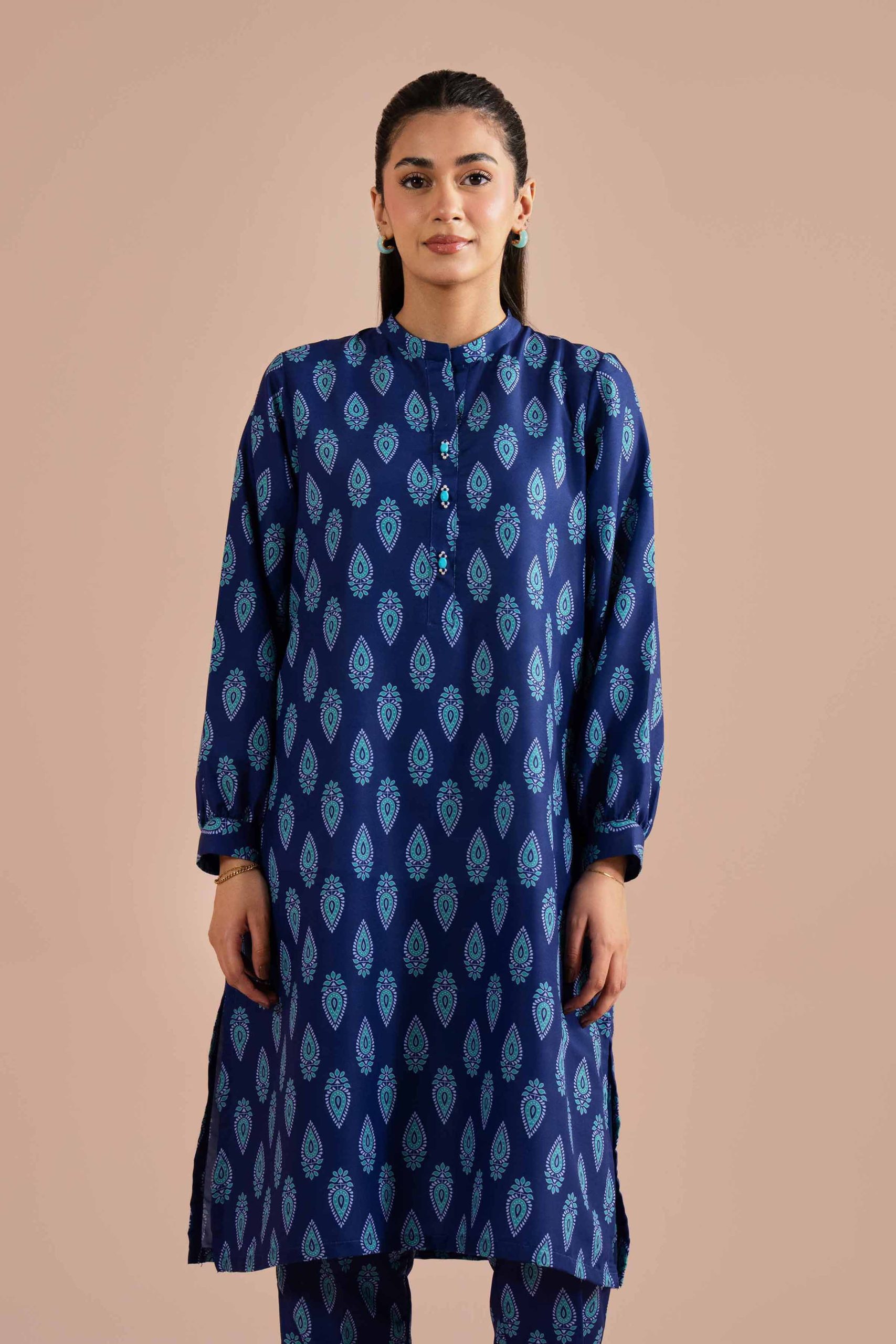 2 Piece - Printed Suit - PE26-17 - Image 2