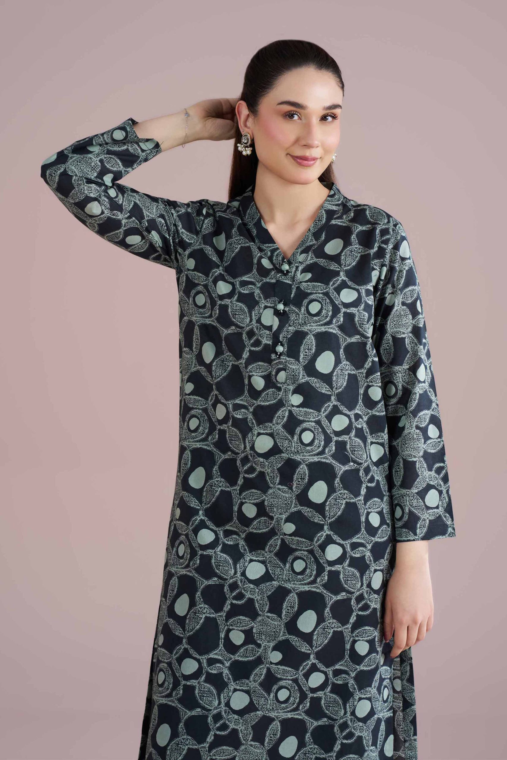 2 Piece - Printed Suit - PE26-175 - Image 5