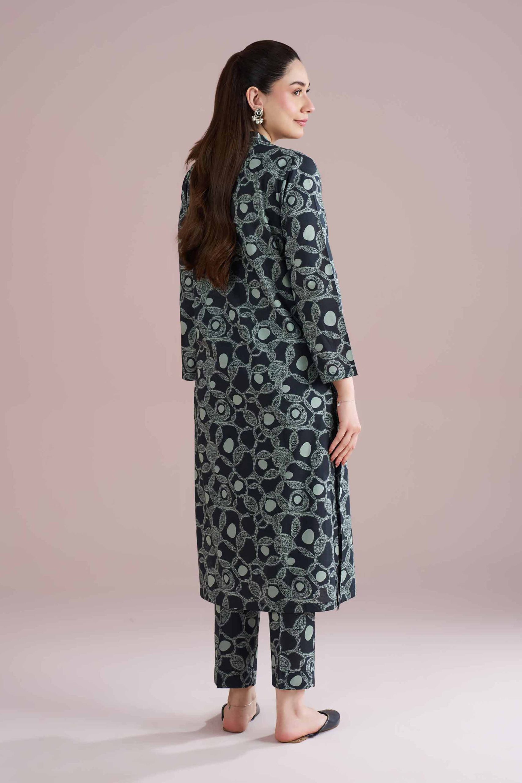 2 Piece - Printed Suit - PE26-175 - Image 4