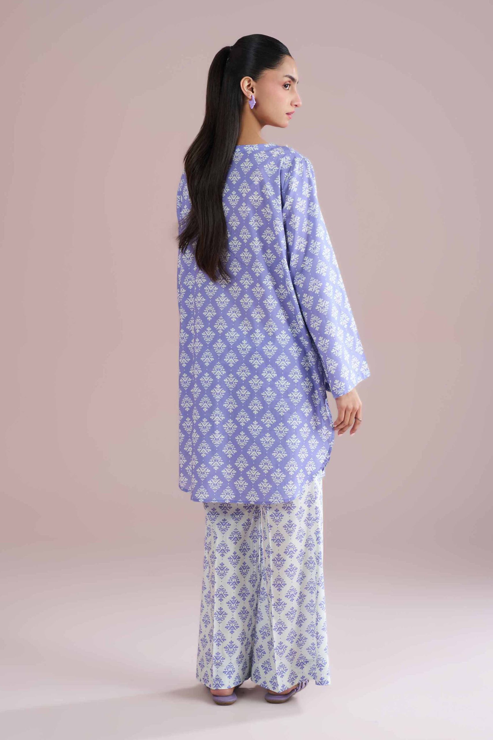 2 Piece - Printed Suit - PE26-177 - Image 3