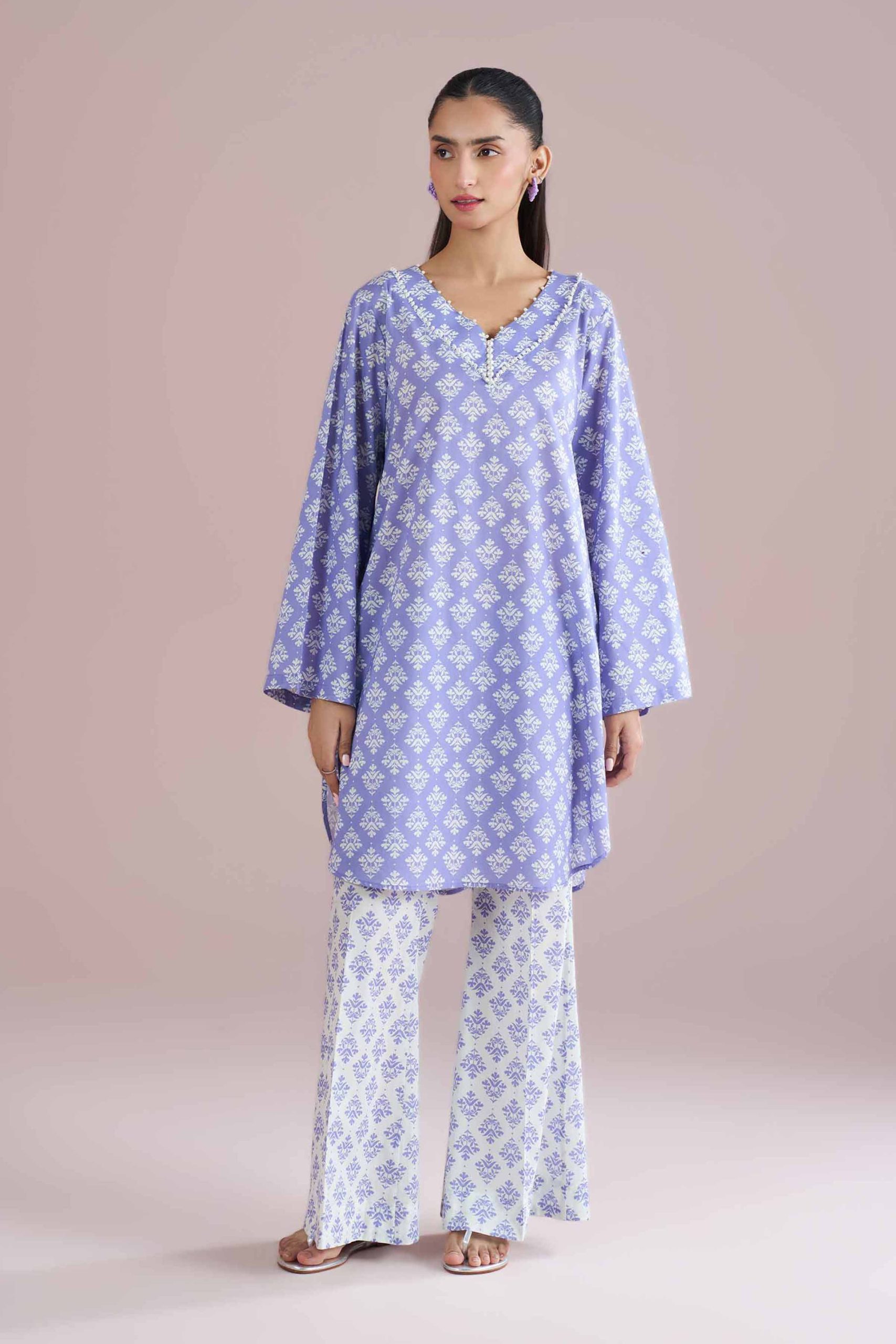 2 Piece - Printed Suit - PE26-177