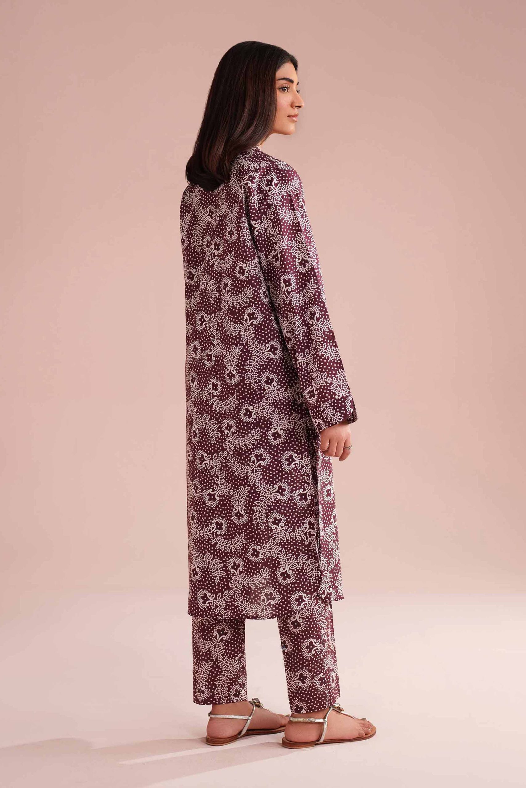 2 Piece - Printed Suit - PE26-180 - Image 4