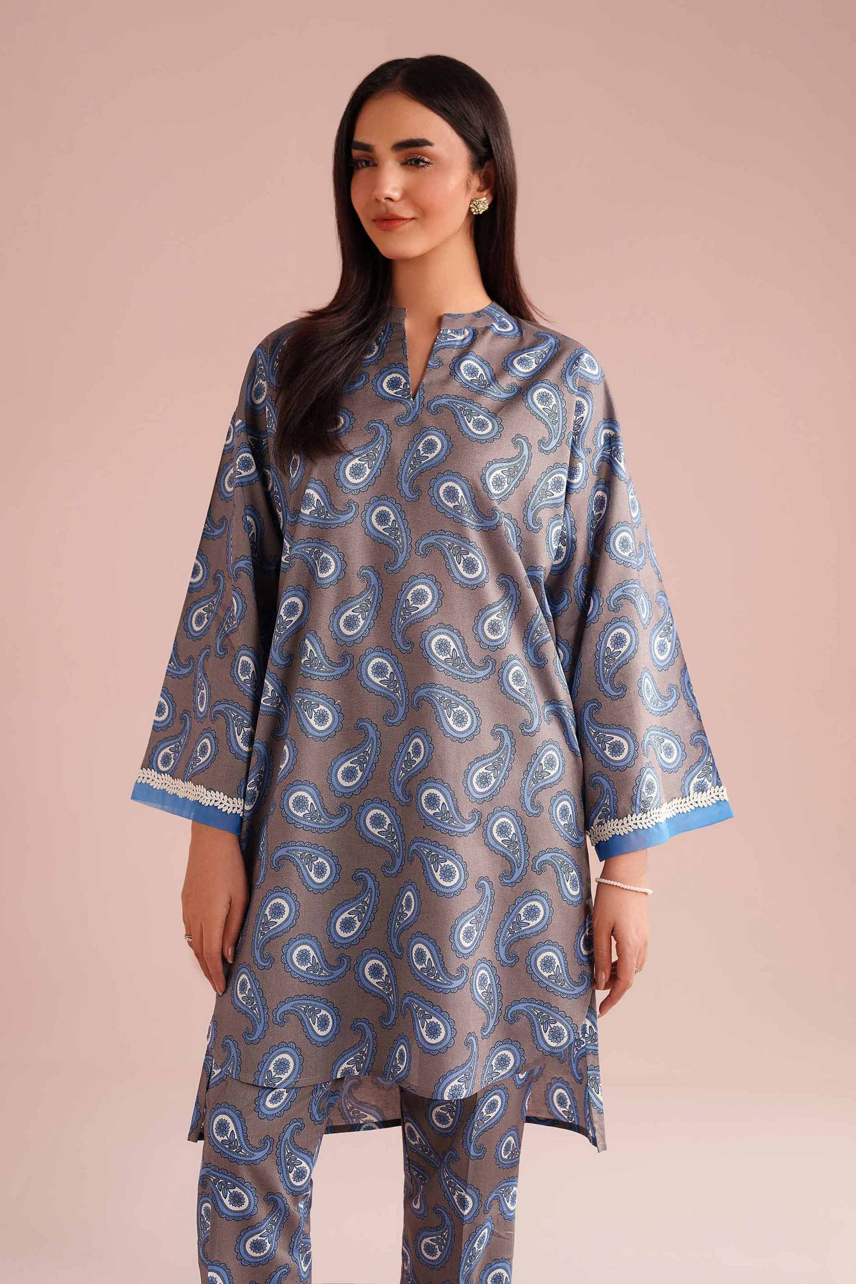 2 Piece - Printed Suit - PE26-182 - Image 5
