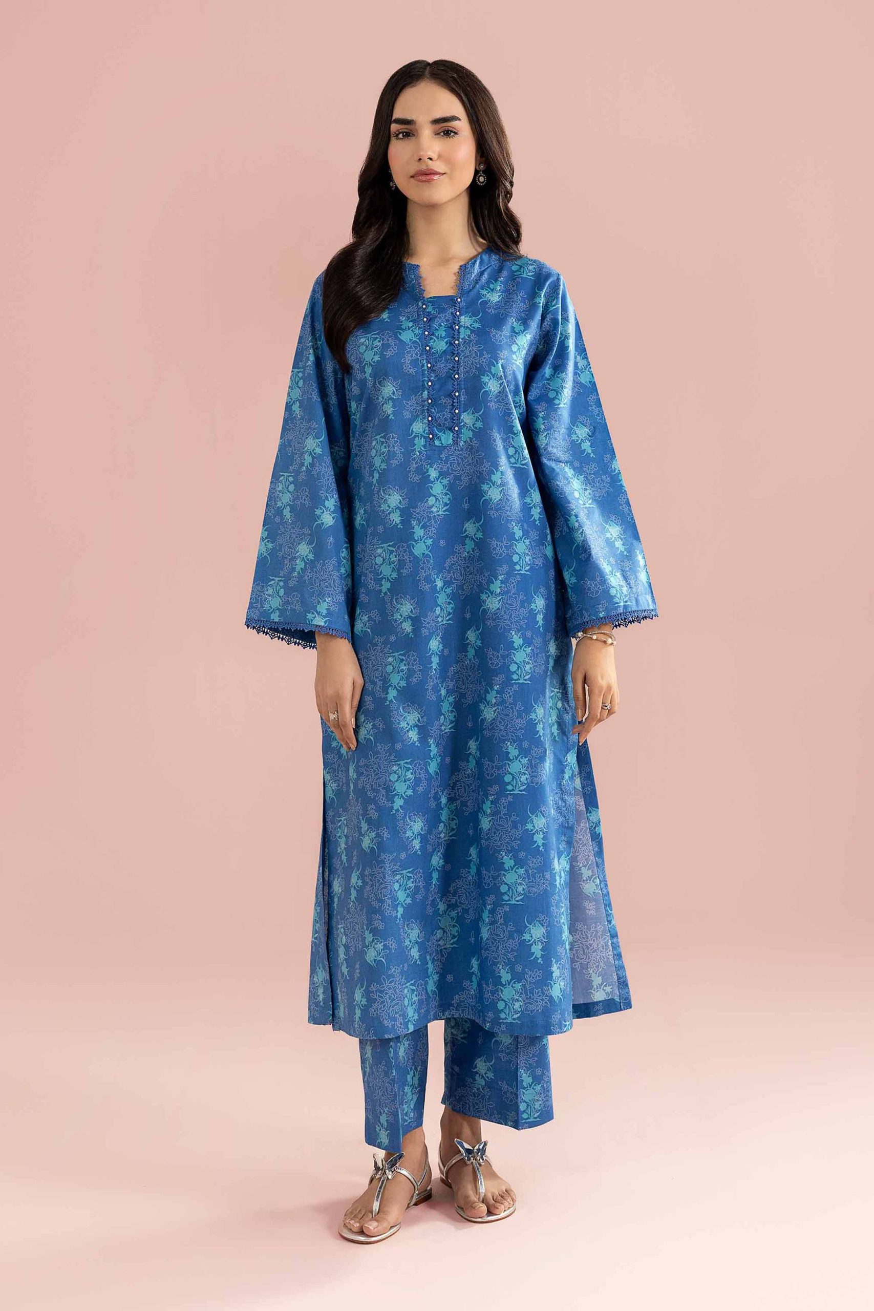 2 Piece - Printed Suit - PE26-185 - Image 3