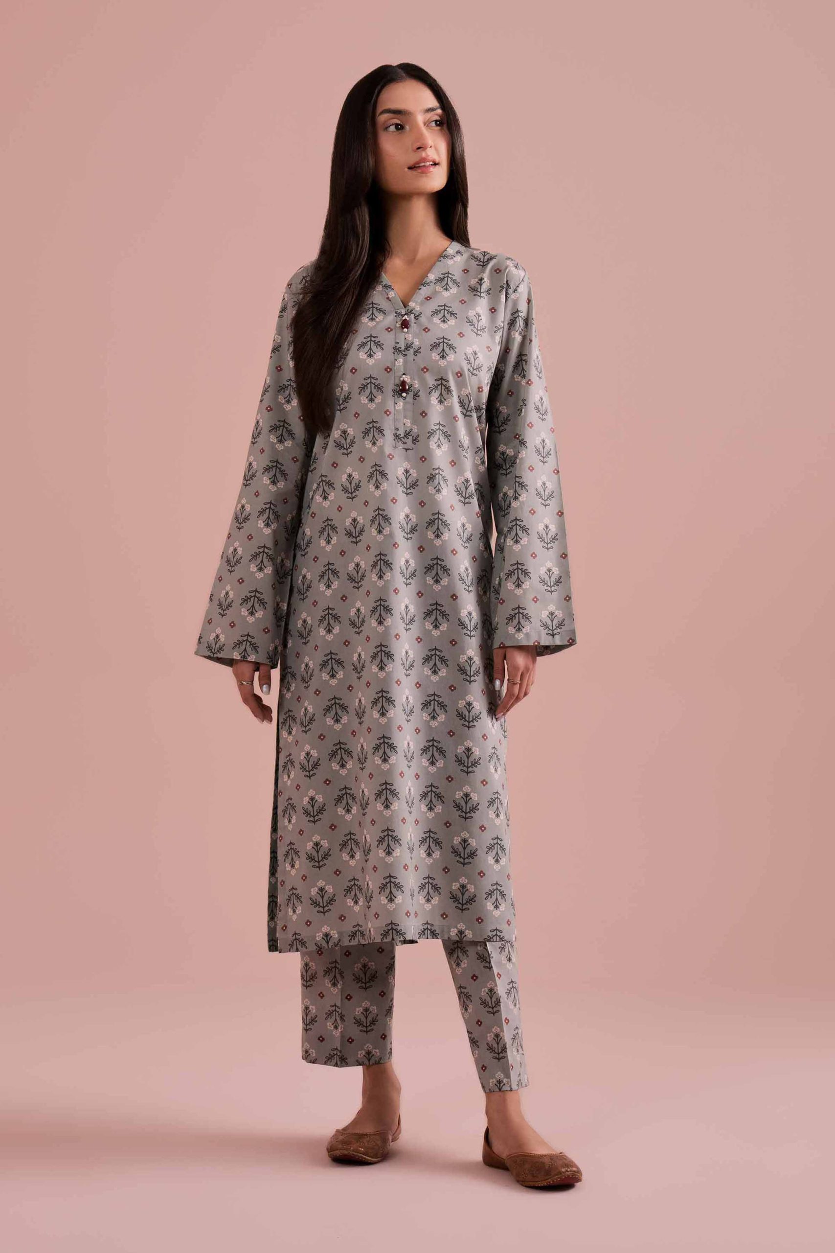 2 Piece - Printed Suit - PE26-187