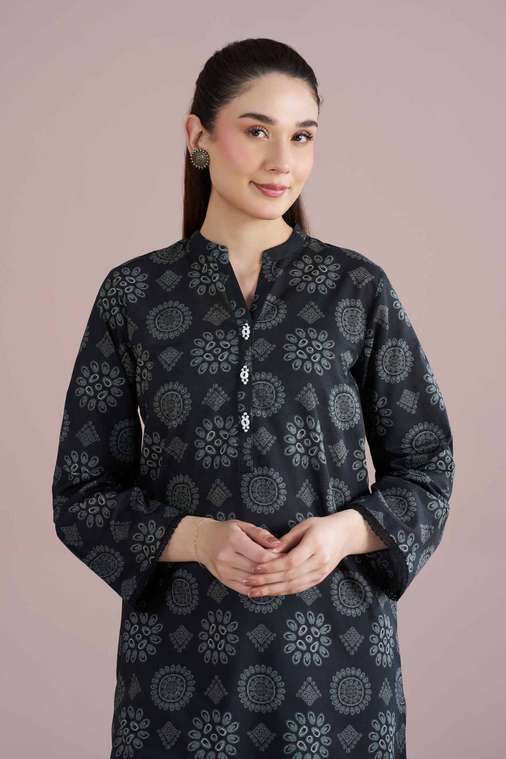 2 Piece - Printed Suit - PE26-190 - Image 2