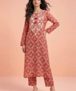 2 Piece - Embroidered Suit - PE26-210