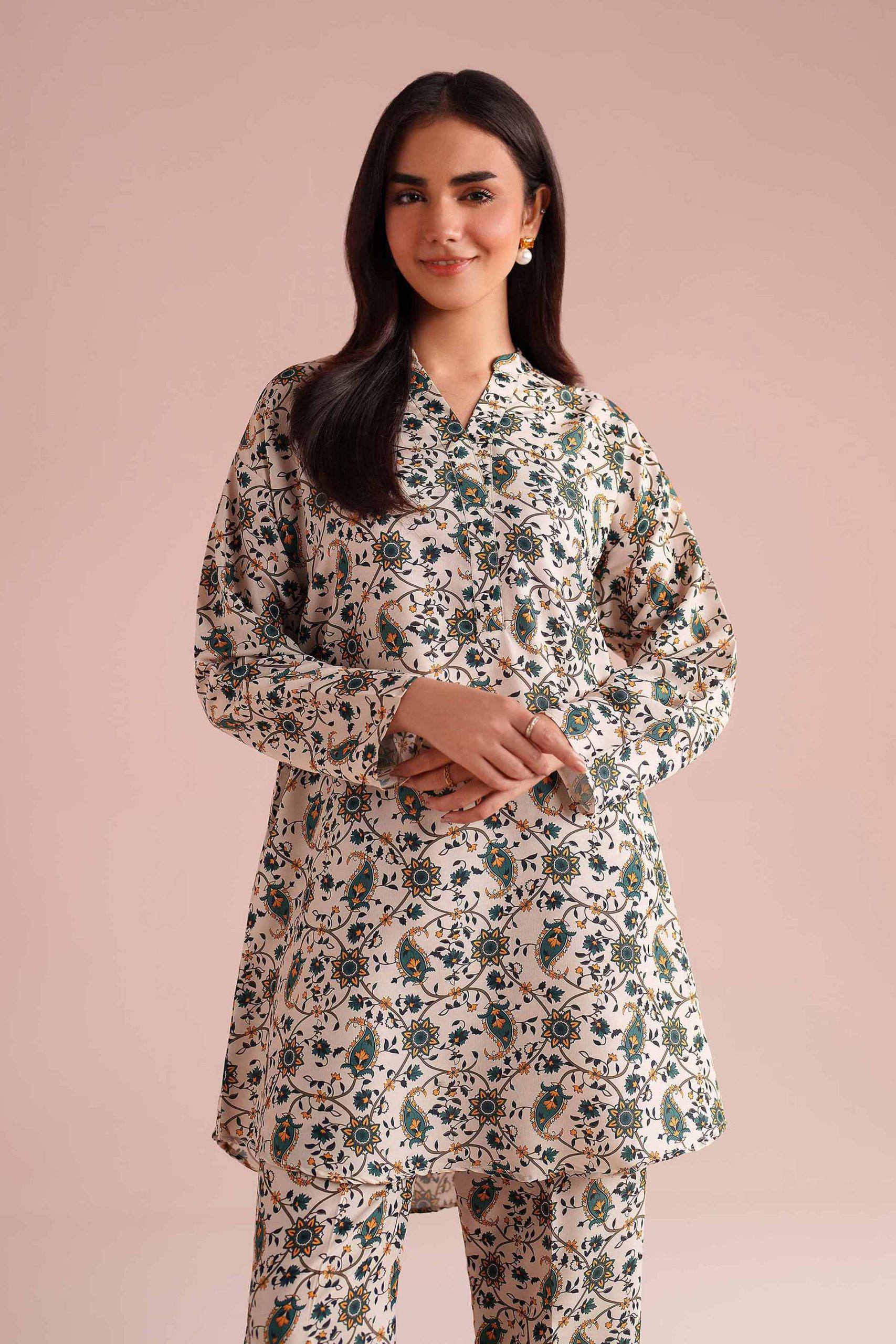 2 Piece - Printed Suit - PE26-22 - Image 5