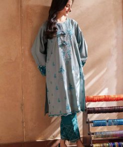 2 Piece - Embroidered Suit - PE26-236