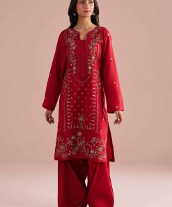 2 Piece - Embroidered Suit - PE26-237