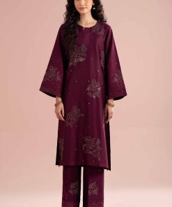 2 Piece - Embroidered Suit - PE26-245
