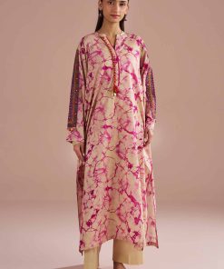 2 Piece - Printed Embroidered Suit - PE26-253