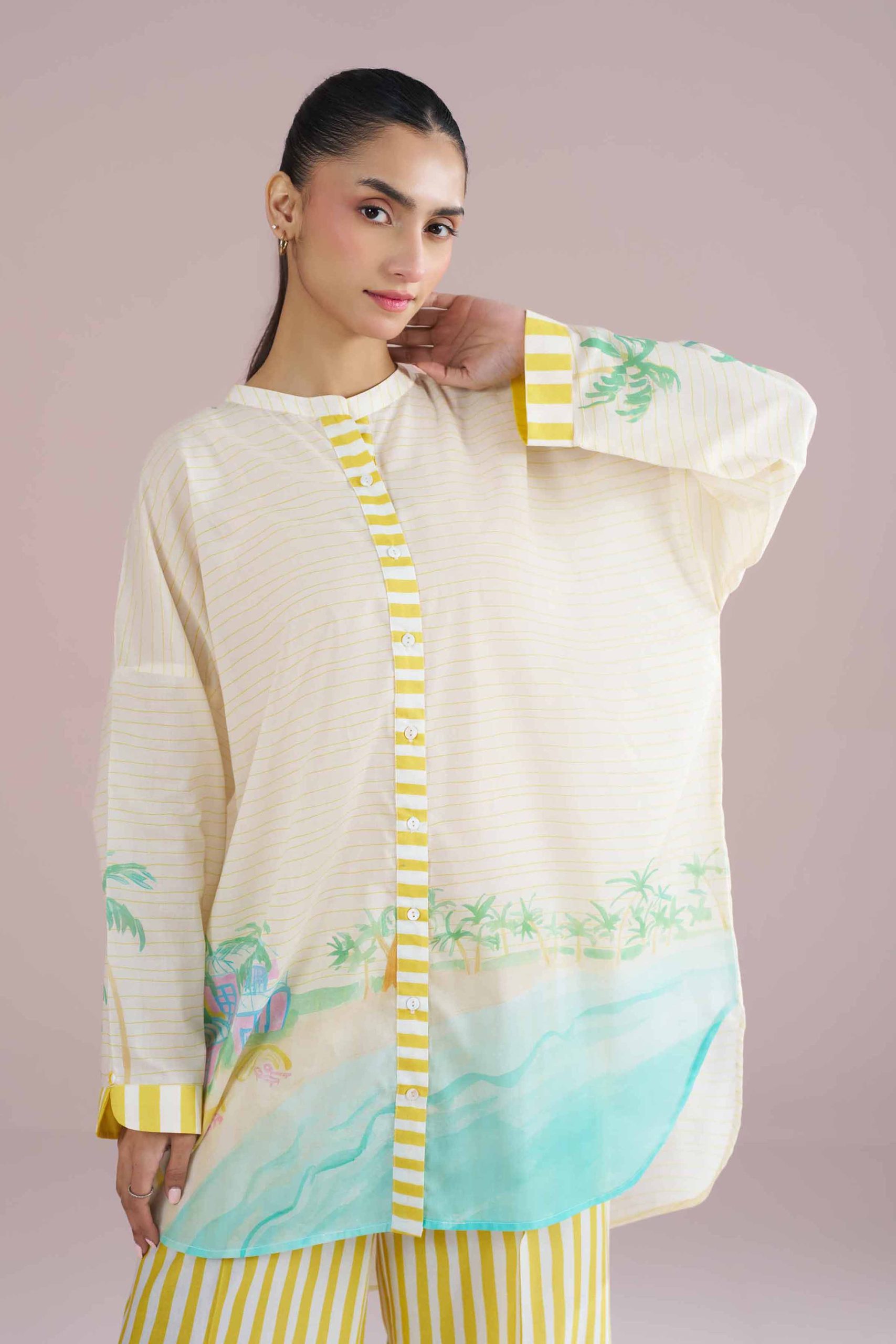 2 Piece - Printed Suit - PE26-264 - Image 2