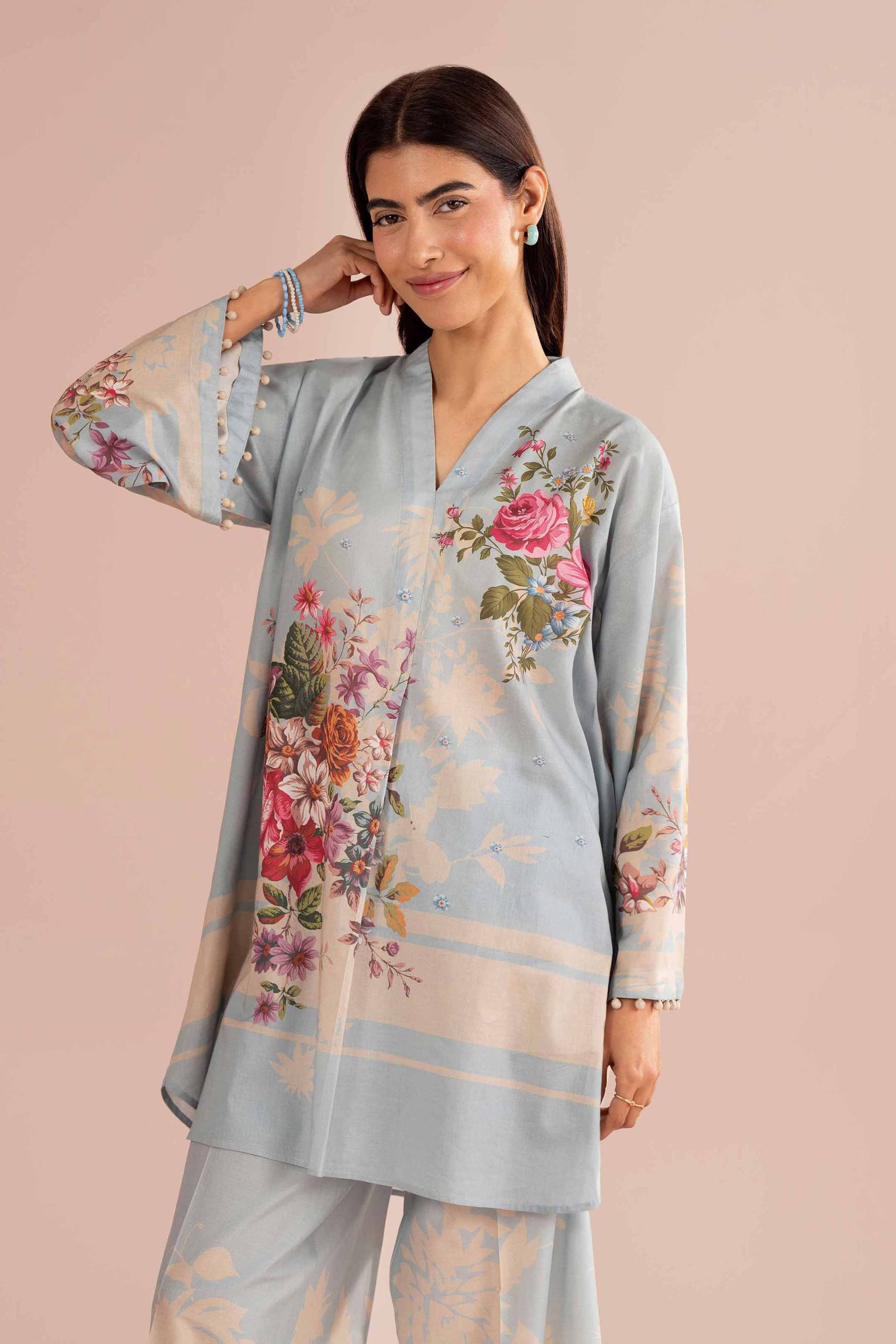 2 Piece - Printed Suit - PE26-270 - Image 2