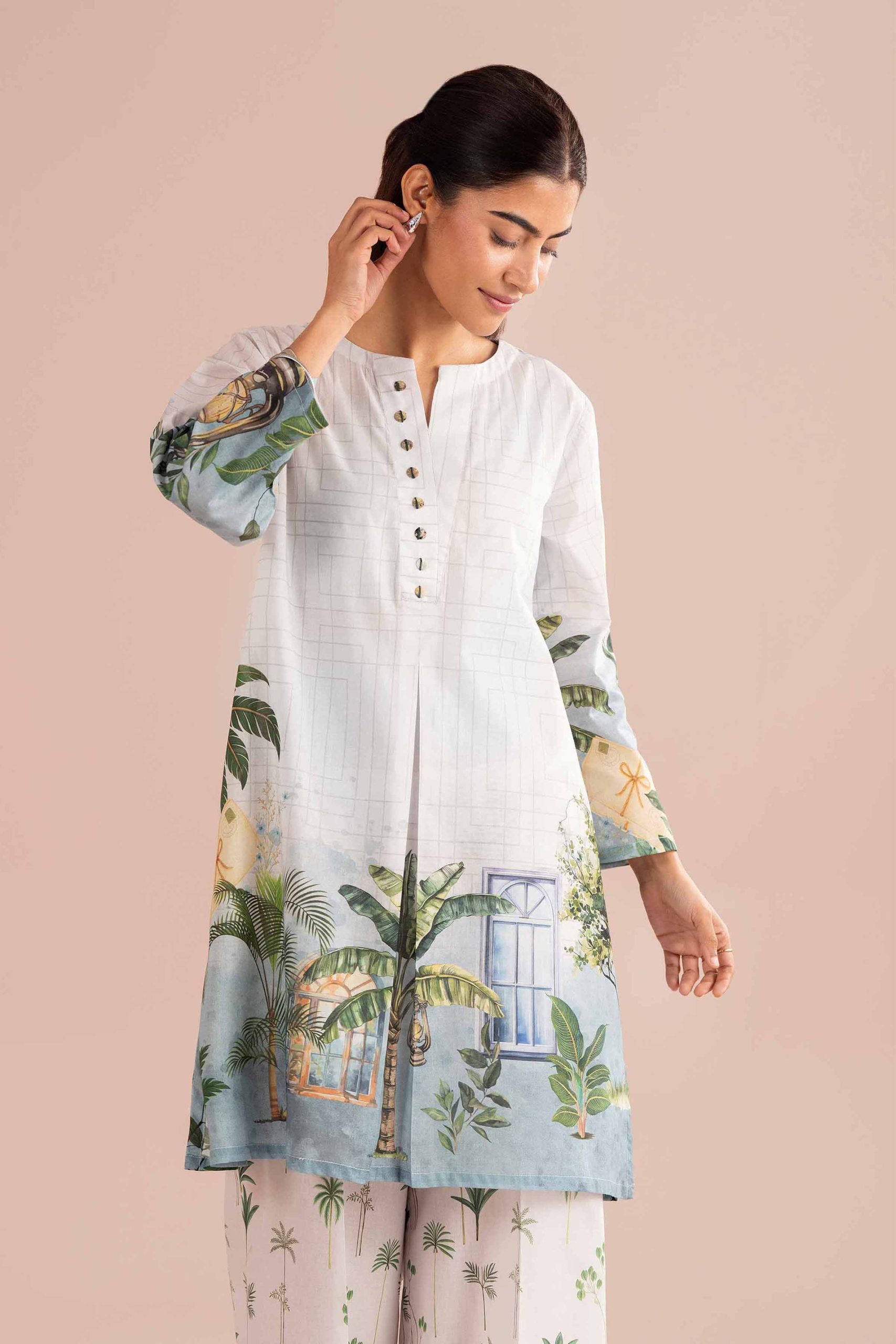 2 Piece - Printed Suit - PE26-272 - Image 2