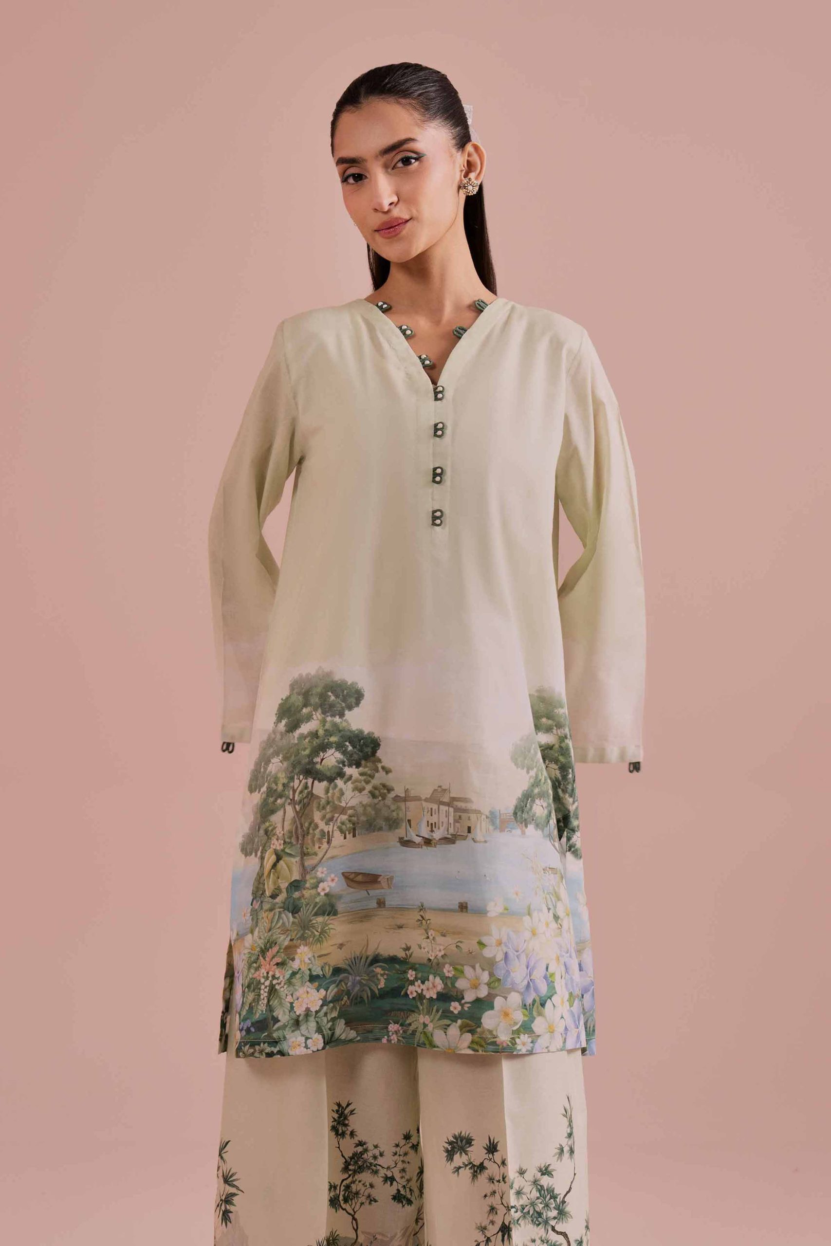 2 Piece - Printed Suit - PE26-273 - Image 5