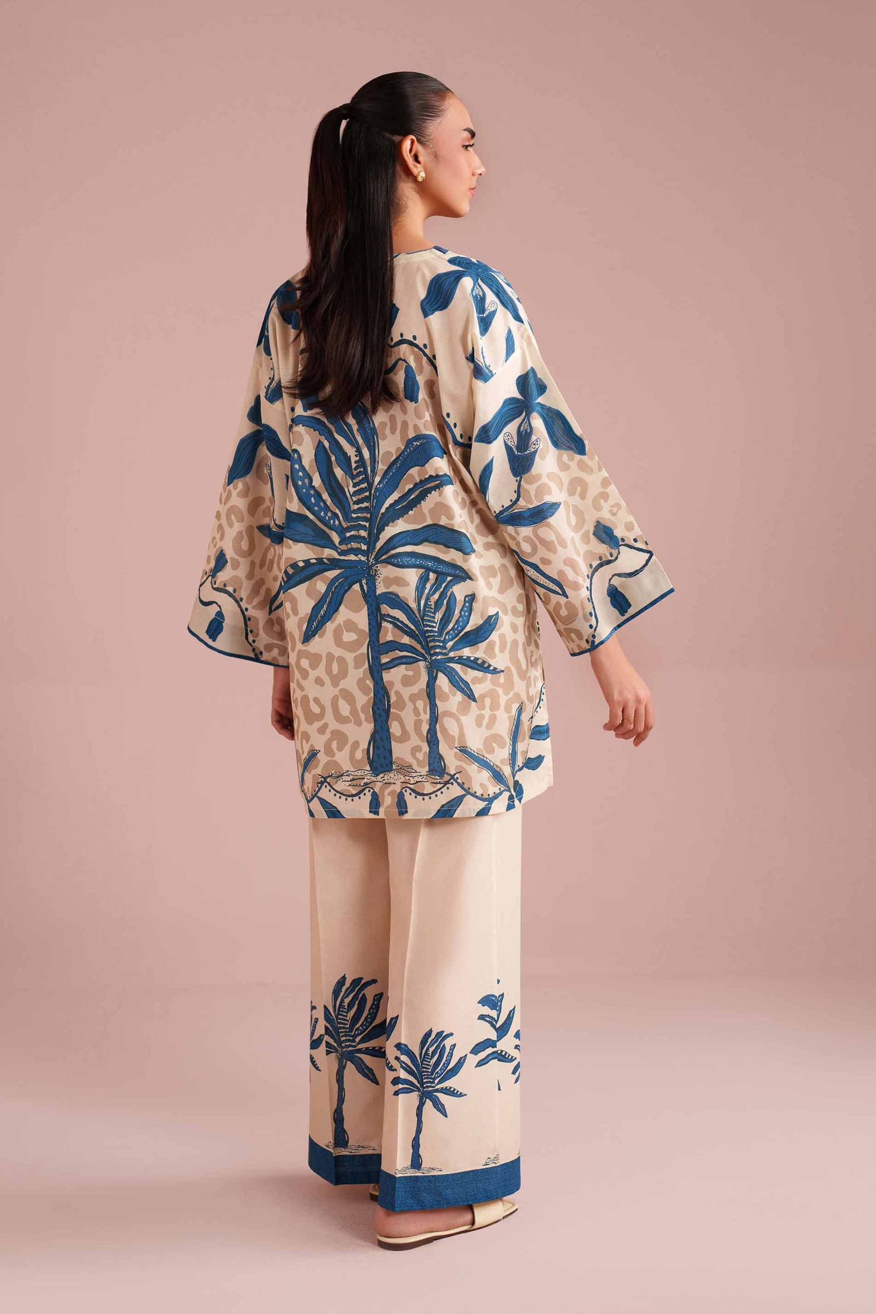 2 Piece - Printed Suit - PE26-274 - Image 3