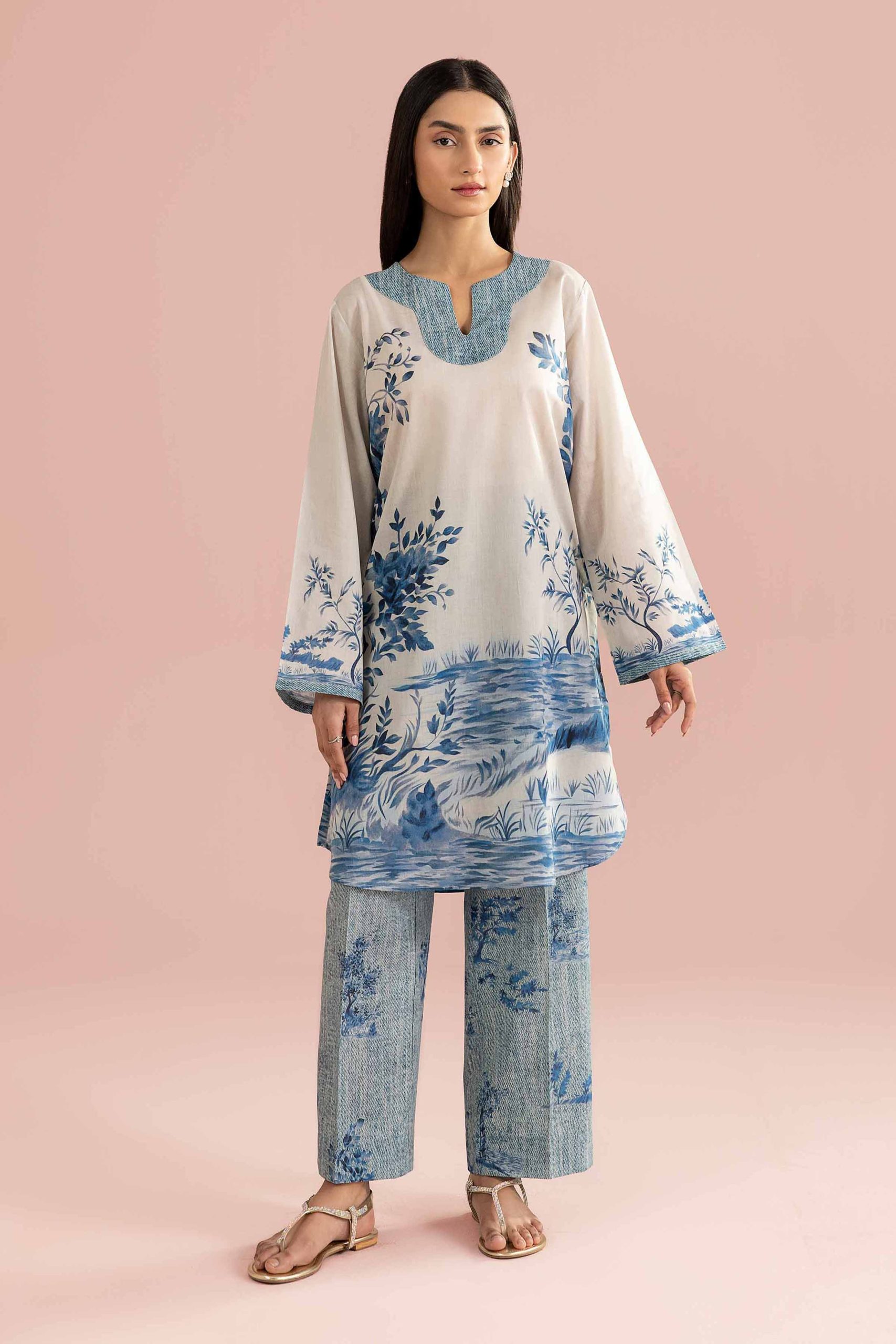 2 Piece - Printed Suit - PE26-276
