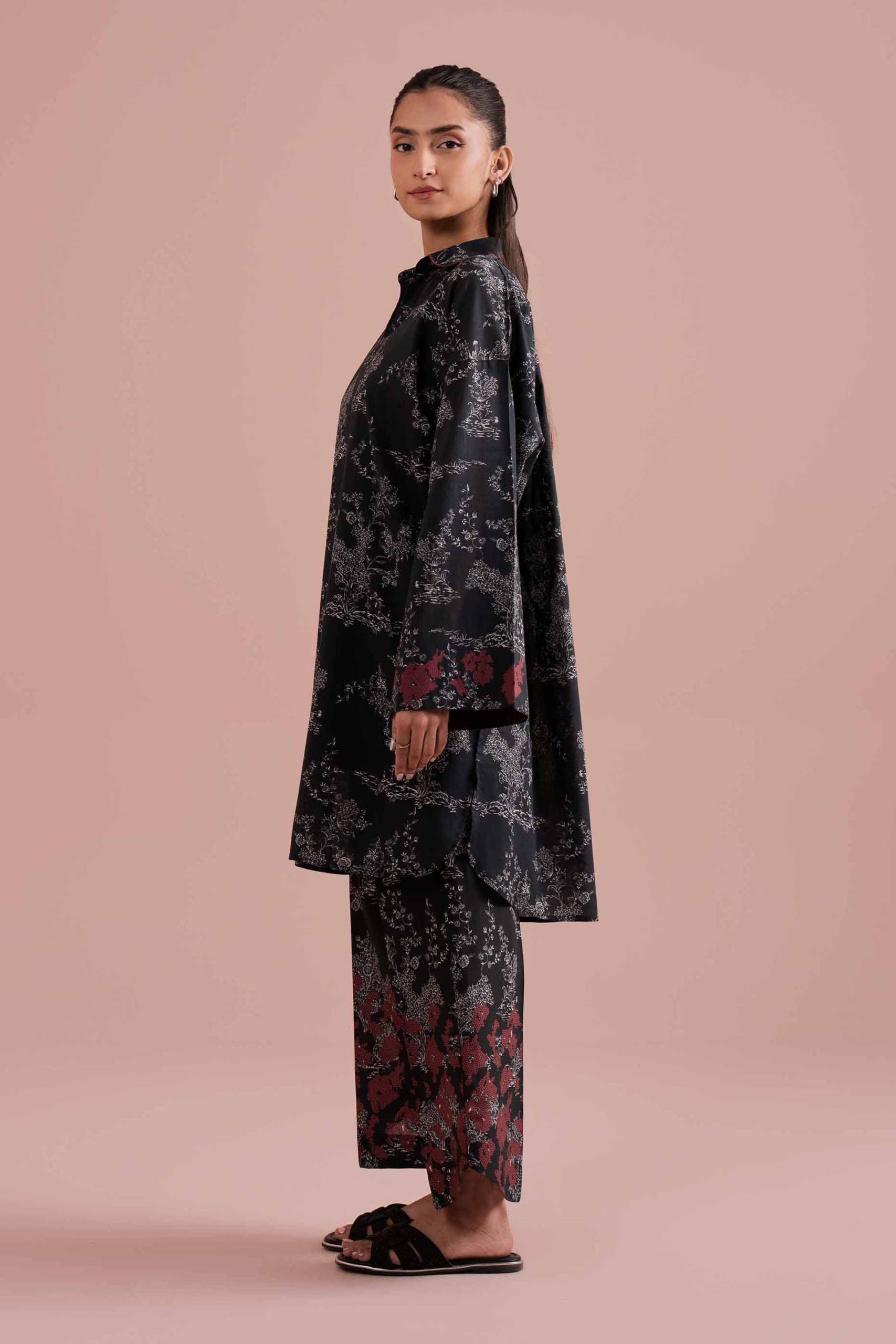 2 Piece - Printed Suit - PE26-277 - Image 3