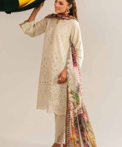 3 Piece - Embroidered Suit - PE26-288