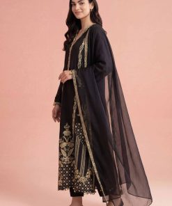 3 Piece - Embroidered Suit - PE26-294