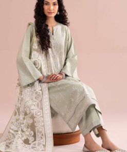 3 Piece - Embroidered Suit - PE26-316