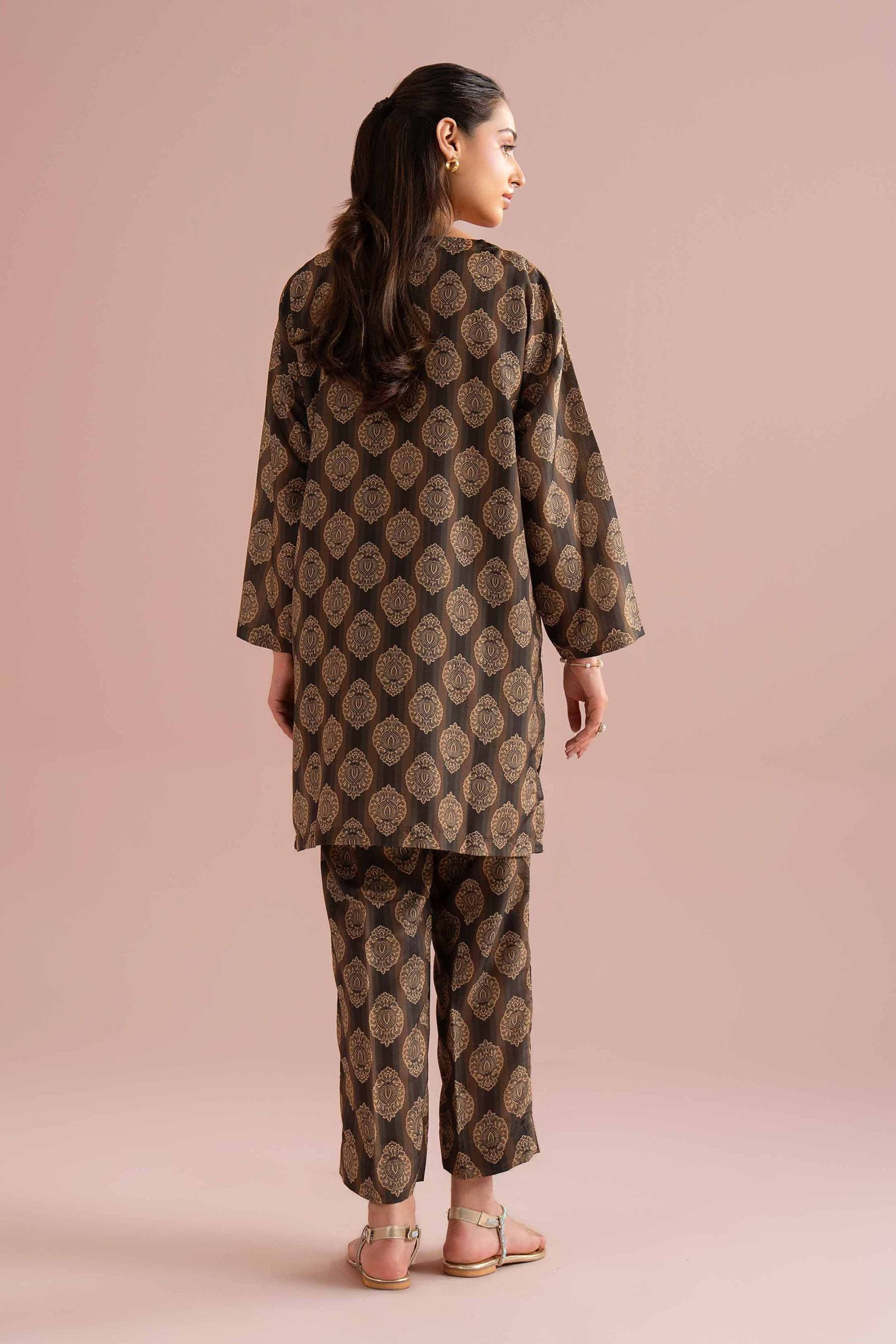 2 Piece - Printed Suit - PE26-344 - Image 3