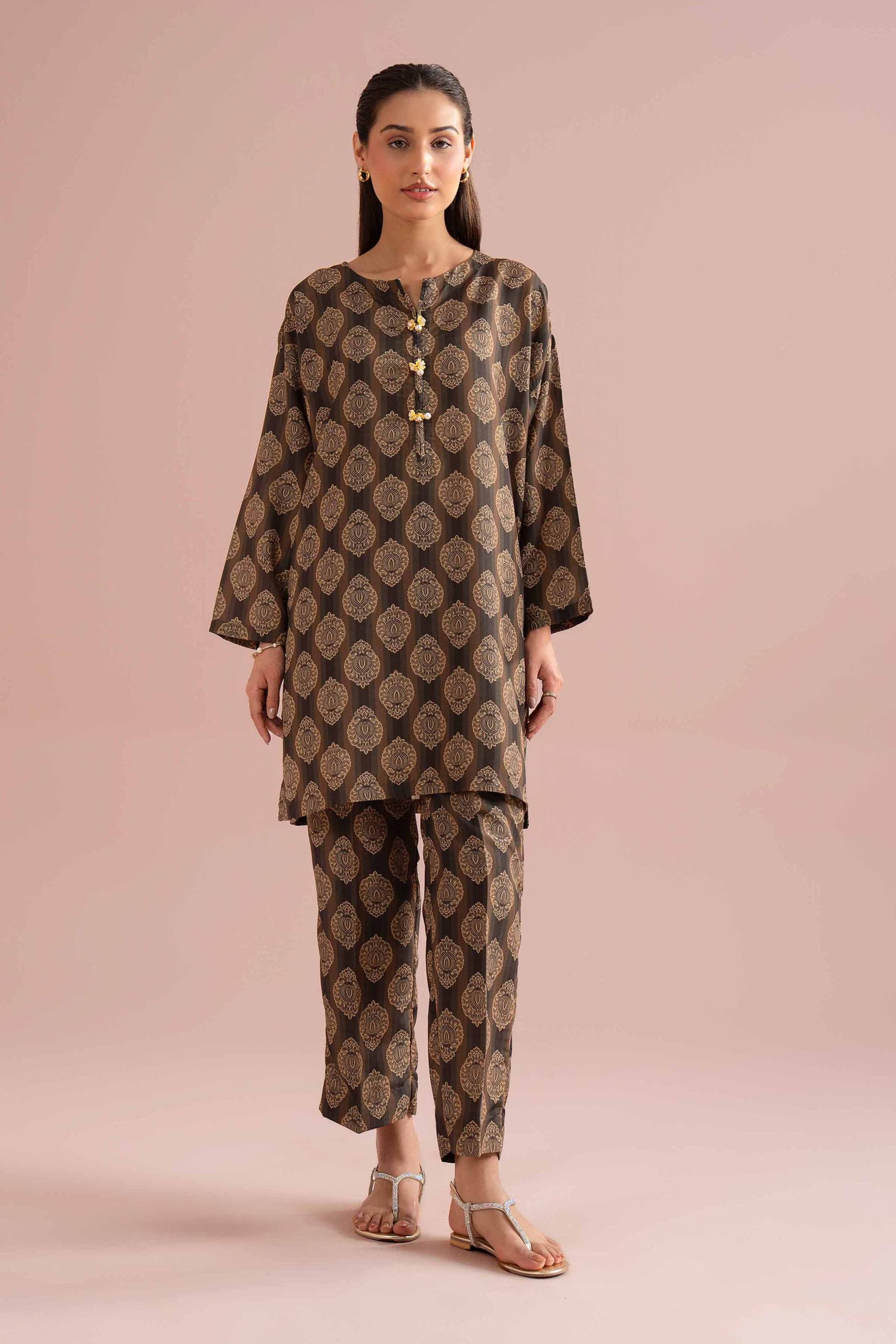 2 Piece - Printed Suit - PE26-344 - Image 5