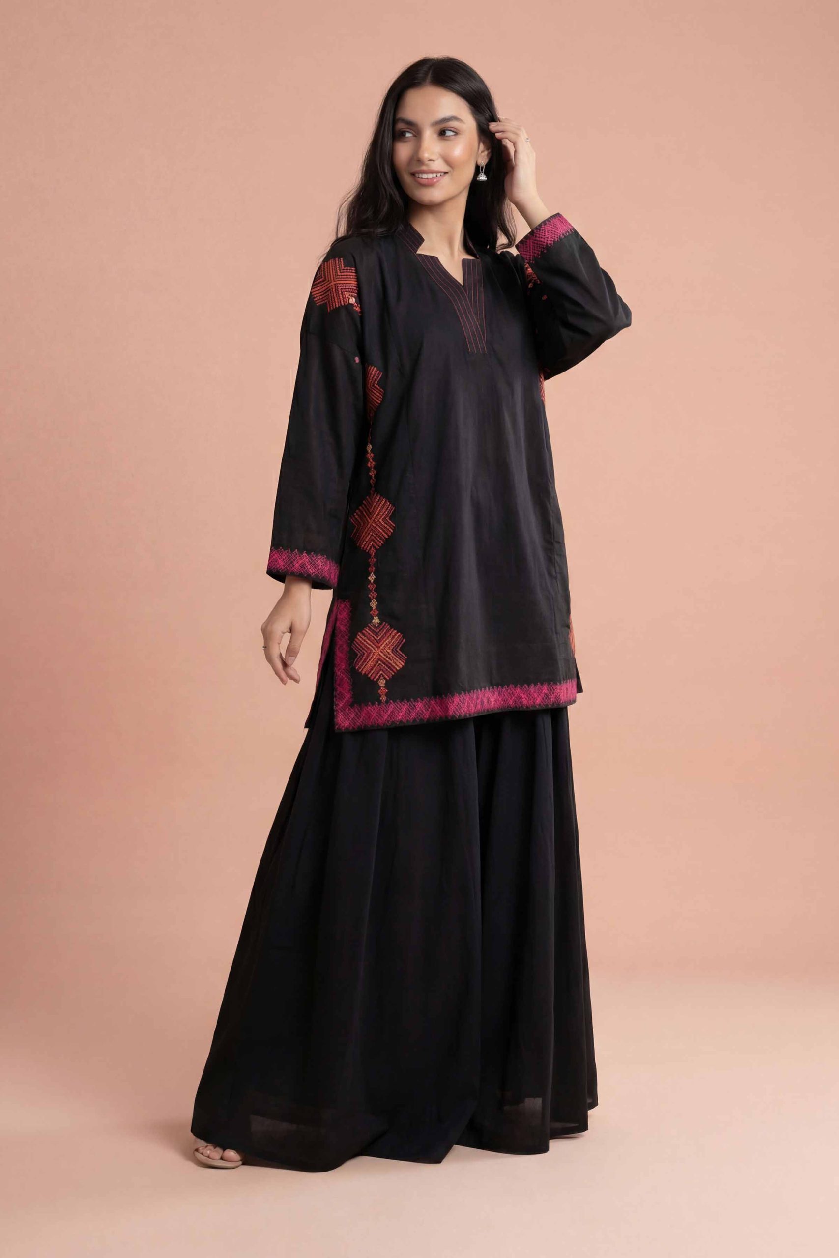 Embroidered Kurti - PE26-371