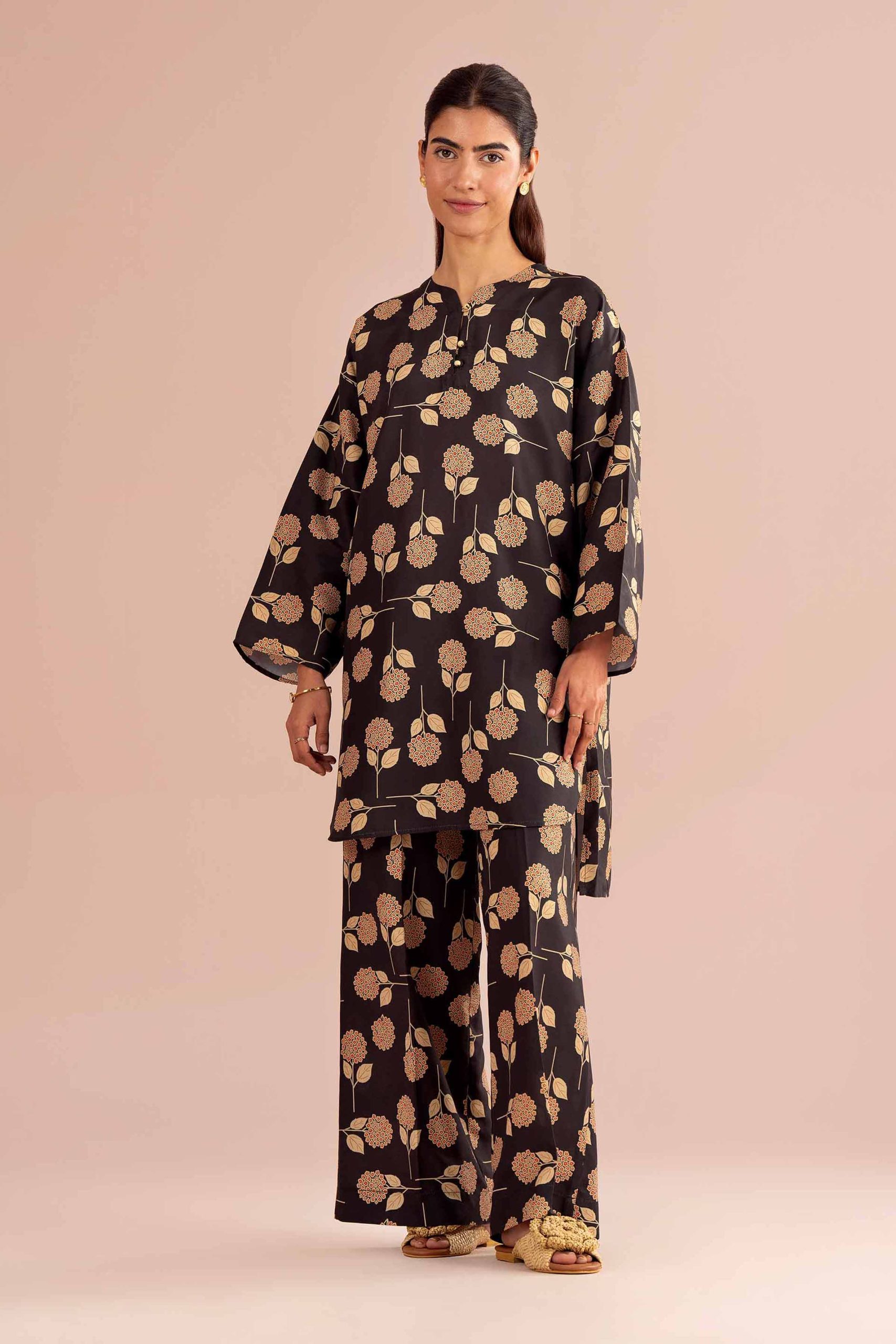 2 Piece - Printed Suit - PE26-413