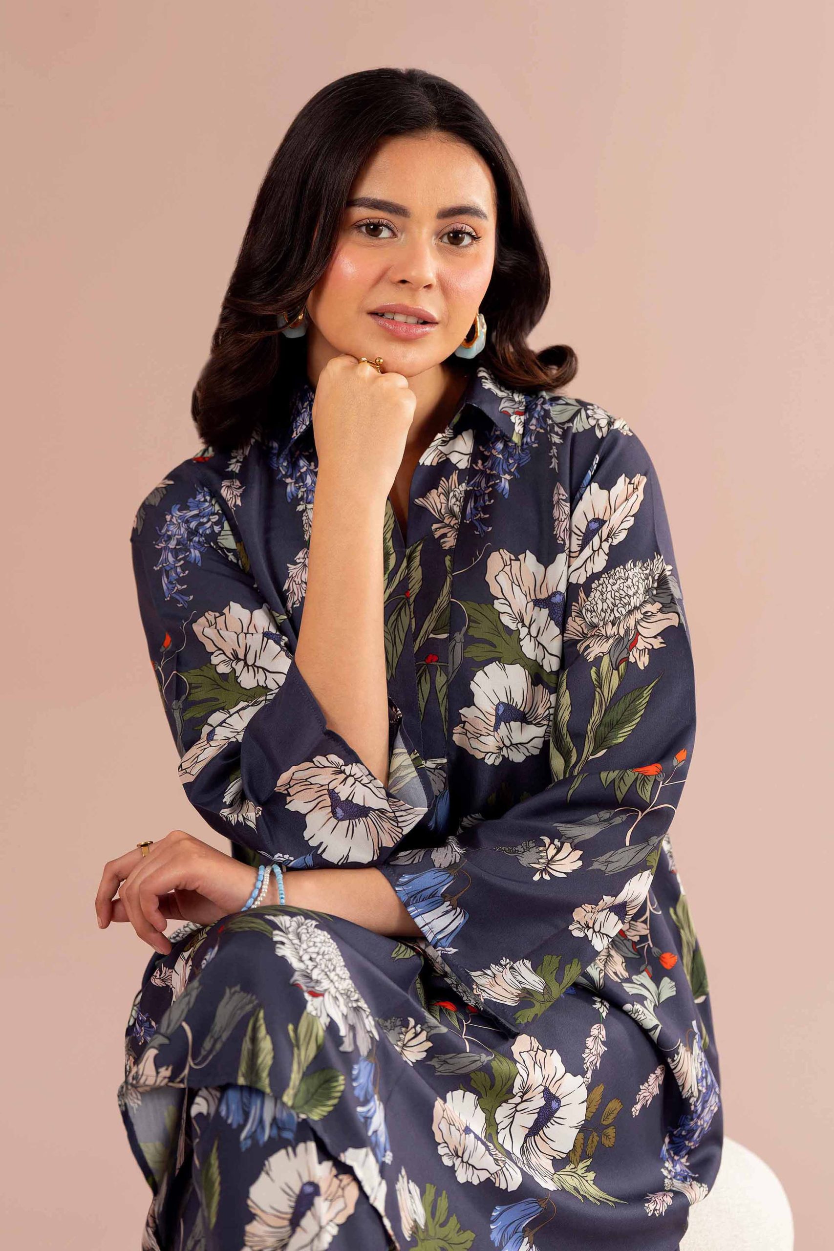2 Piece - Printed Suit - PE26-421 - Image 2