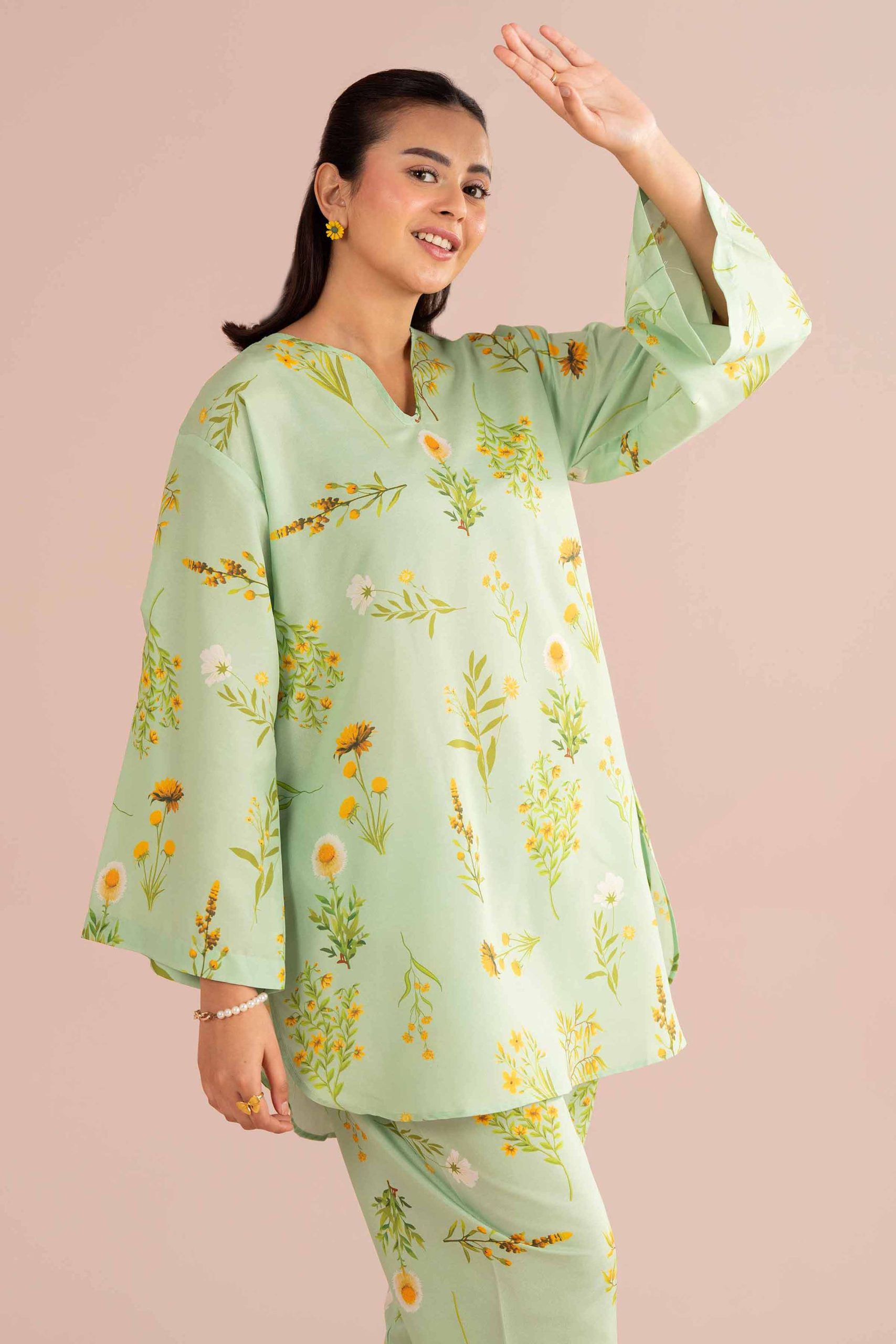 2 Piece - Printed Suit - PE26-422 - Image 2