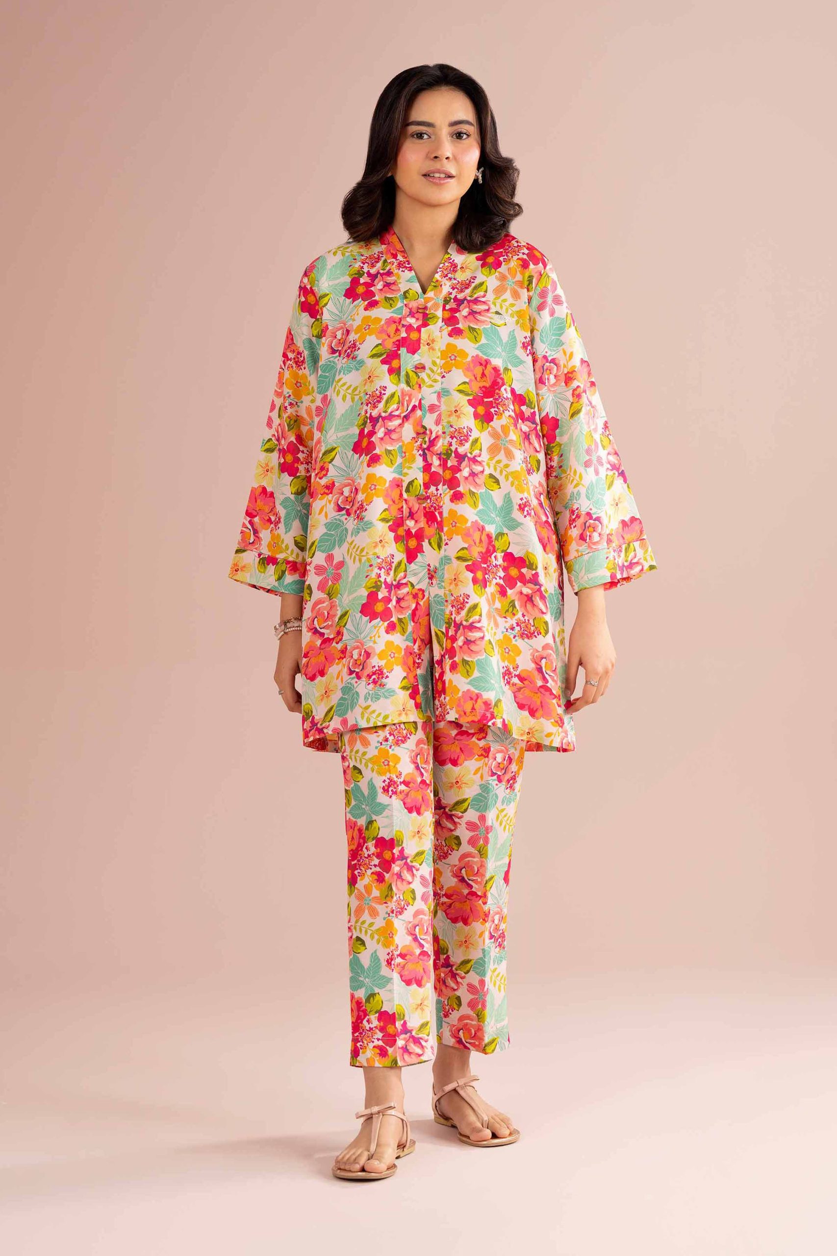 2 Piece - Printed Suit - PE26-423