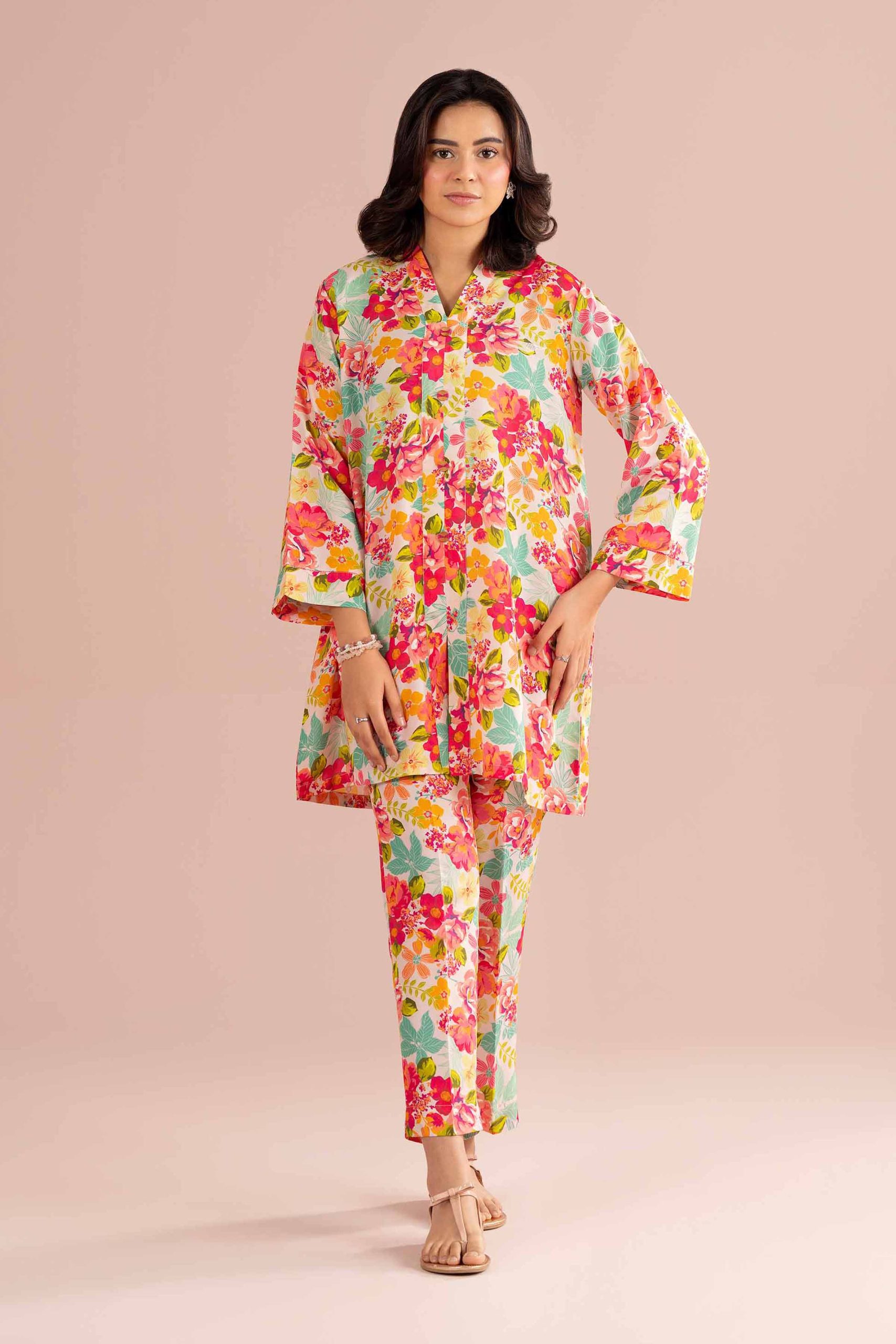 2 Piece - Printed Suit - PE26-423 - Image 5